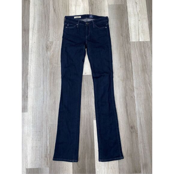 AG Adriano Goldschmied The Ballad Slim Boot Blue Jeans Size 24R, MSRP $235 - Picture 2 of 11